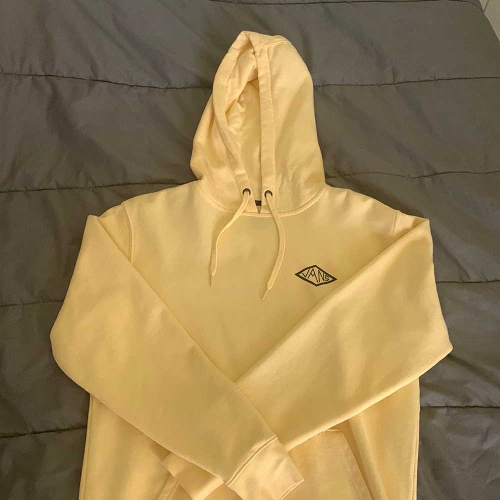 NWOT yellow vans hoodie